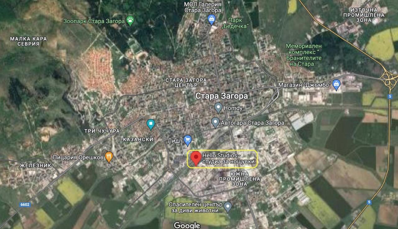 Hello Studios Budget Stays Free Parking & Wifi Stara Zagora Exterior foto